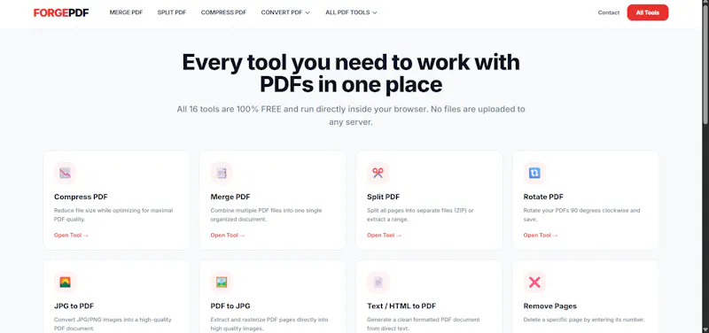 ForgePDF screenshot 7