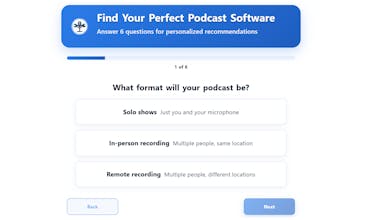 Podcast Software Finder gallery image