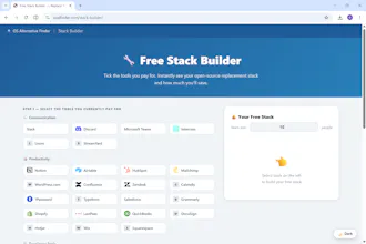 Open Source Alternative Finder gallery image