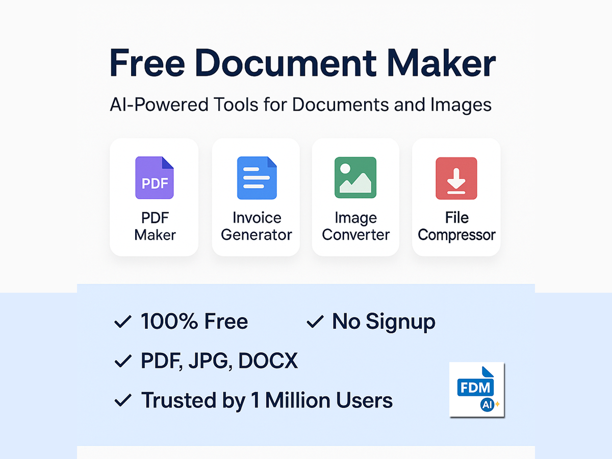 AI Doc Creator – by Free Document Maker media 1