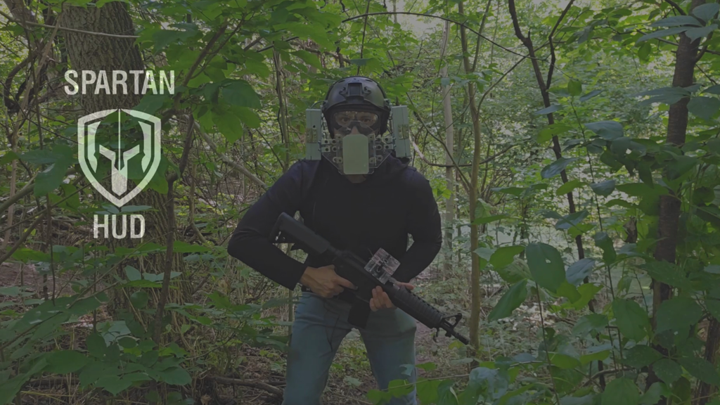 Spartaner HUD AR Helm: Milsim -Training Medien 2