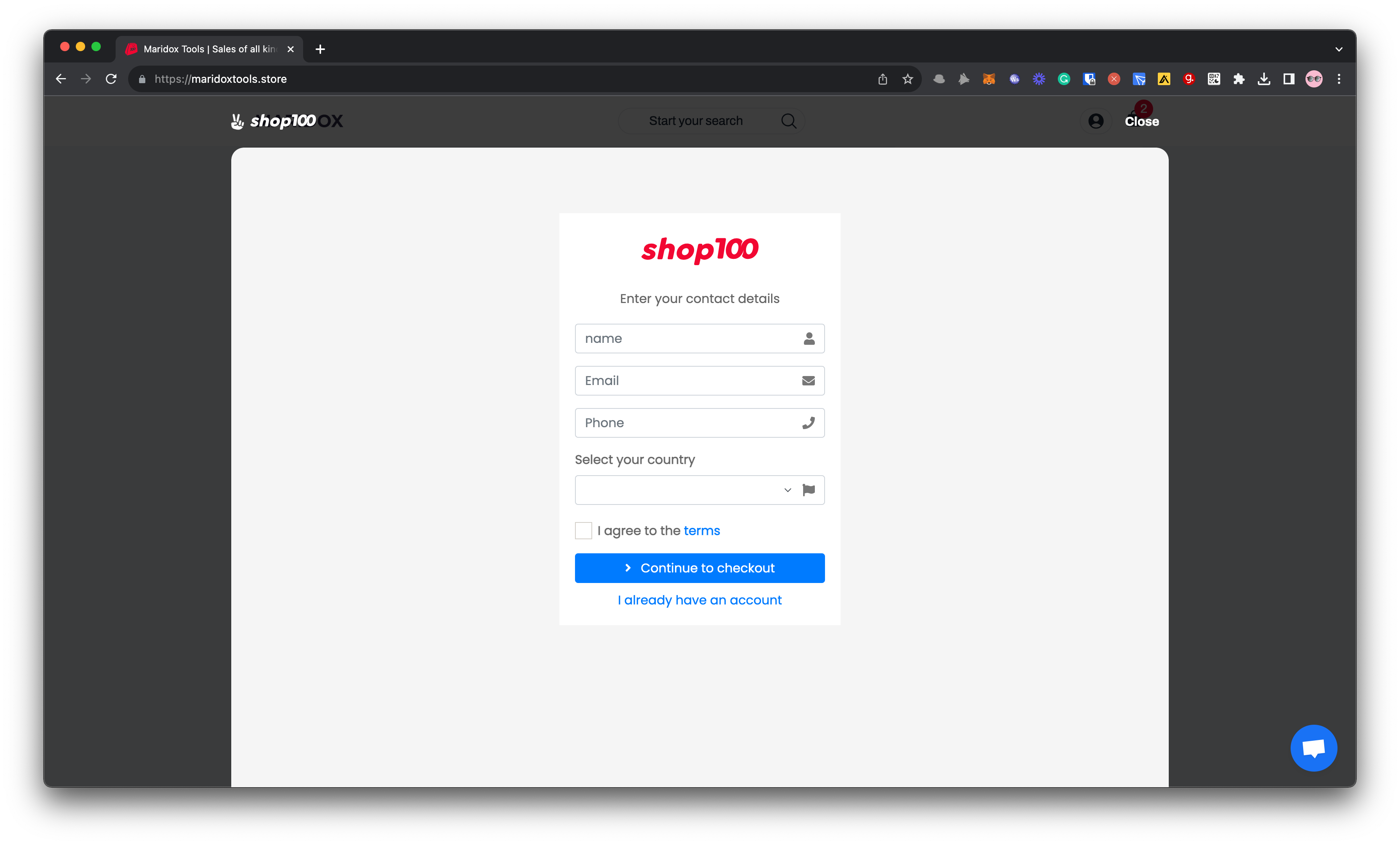 Media Shop100 - Buat kedai dalam talian yang menakjubkan dan sambungkan domain anda 15
