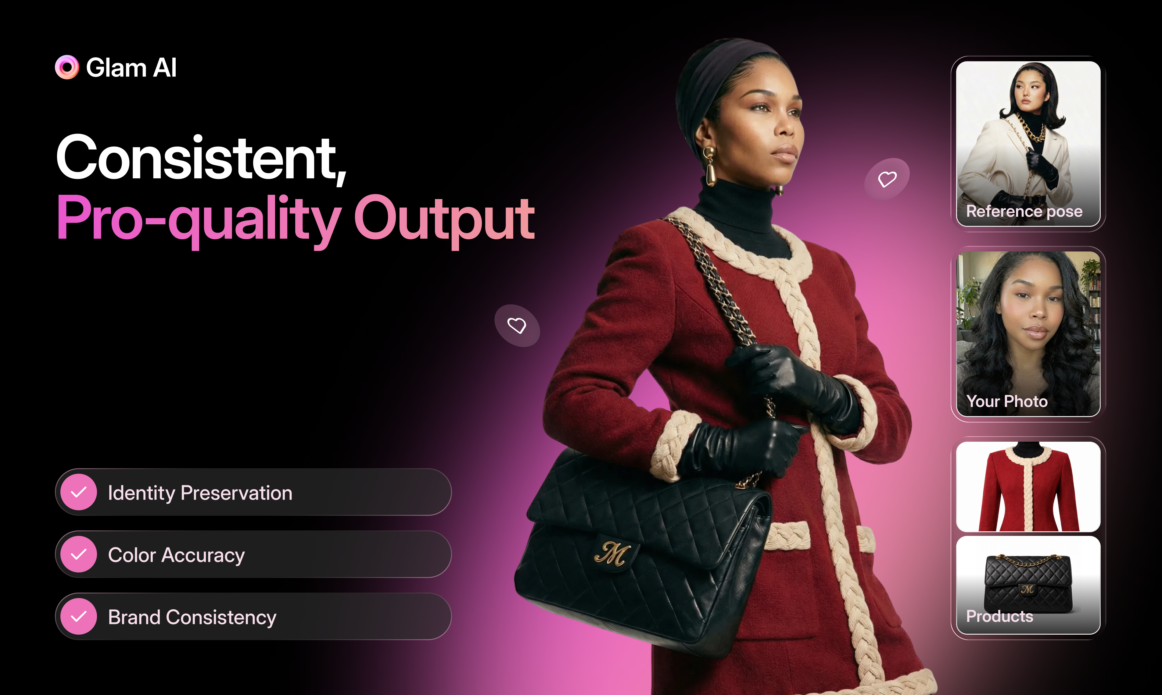 Glam AI - Screenshot 5 showing product features and functionality