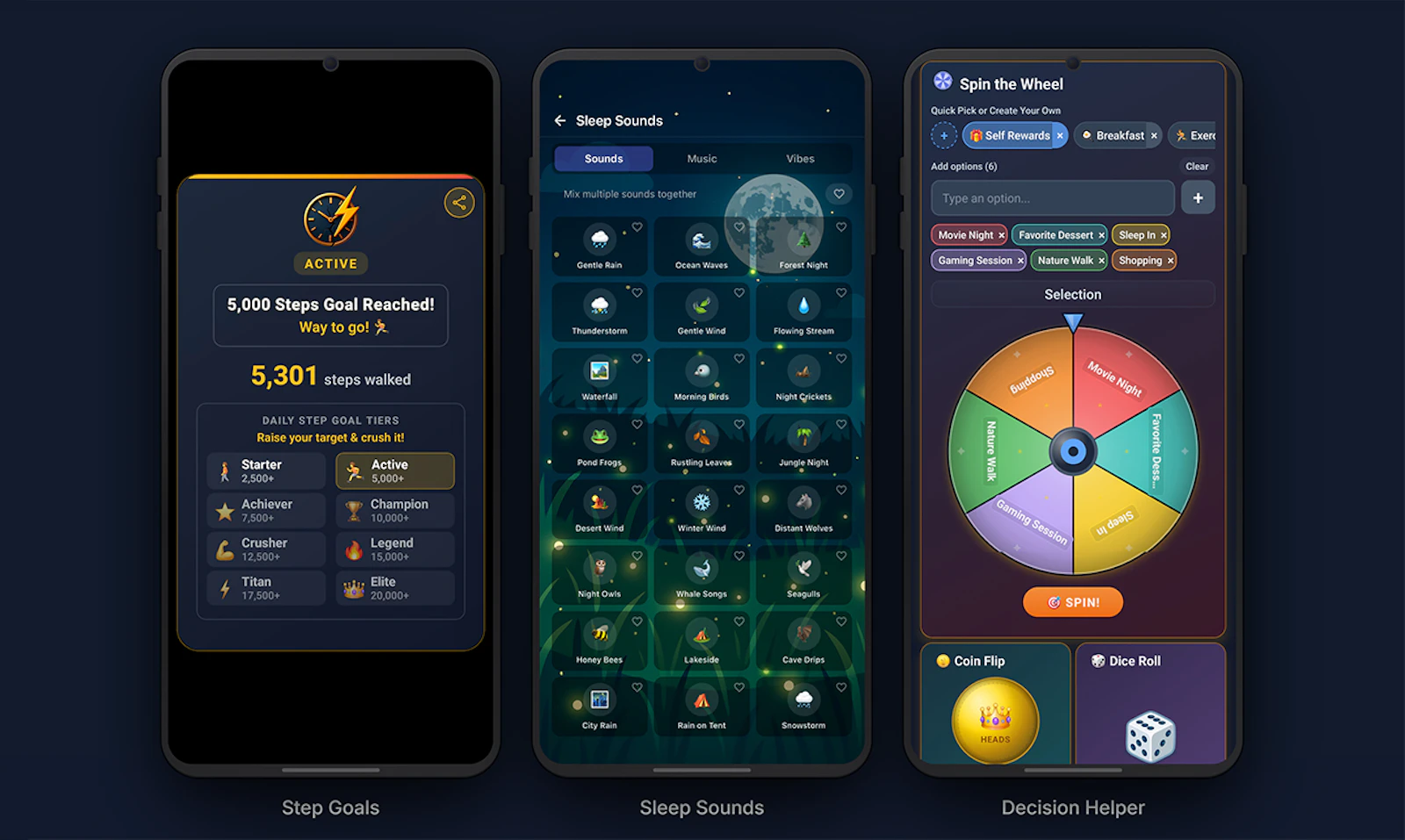 SparkDay - Daily Planner & Step Tracker screenshot 8