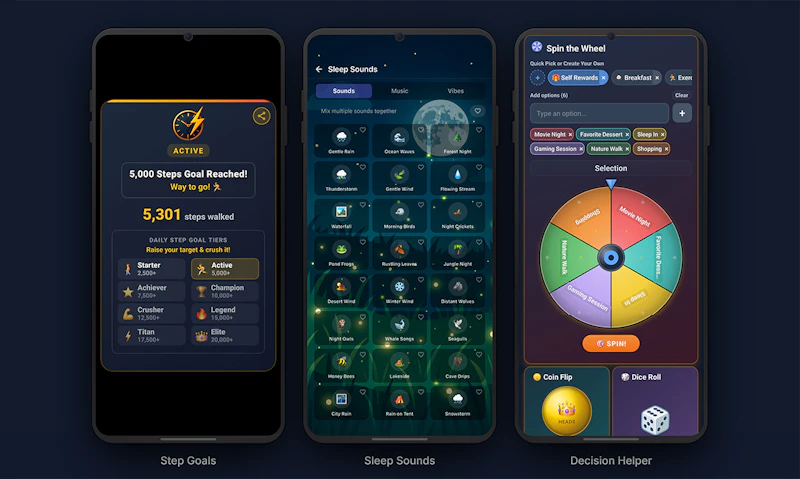 SparkDay - Daily Planner & Step Tracker screenshot 8