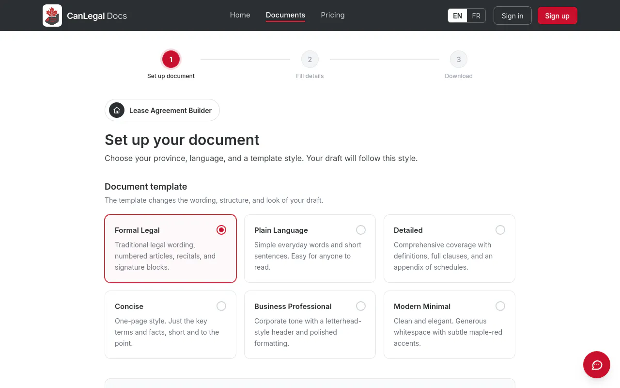CanLegal Docs gallery image