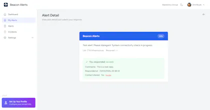Beacon Alerts gallery image