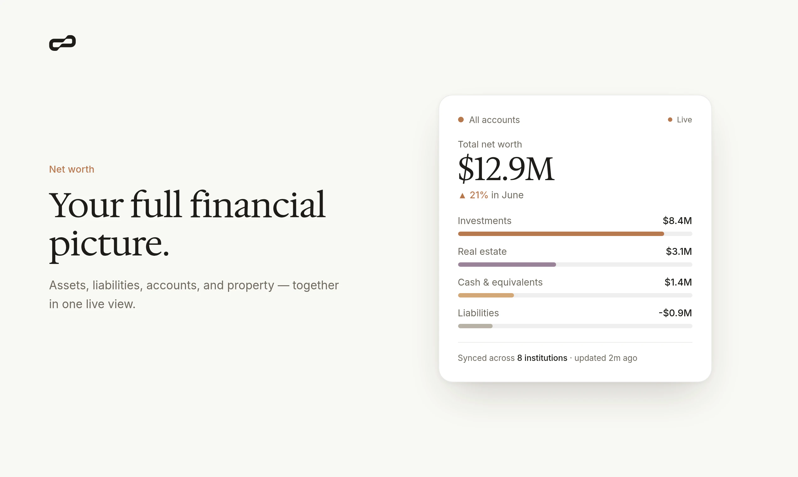 Brisa — Your personal wealth OS screenshot 3