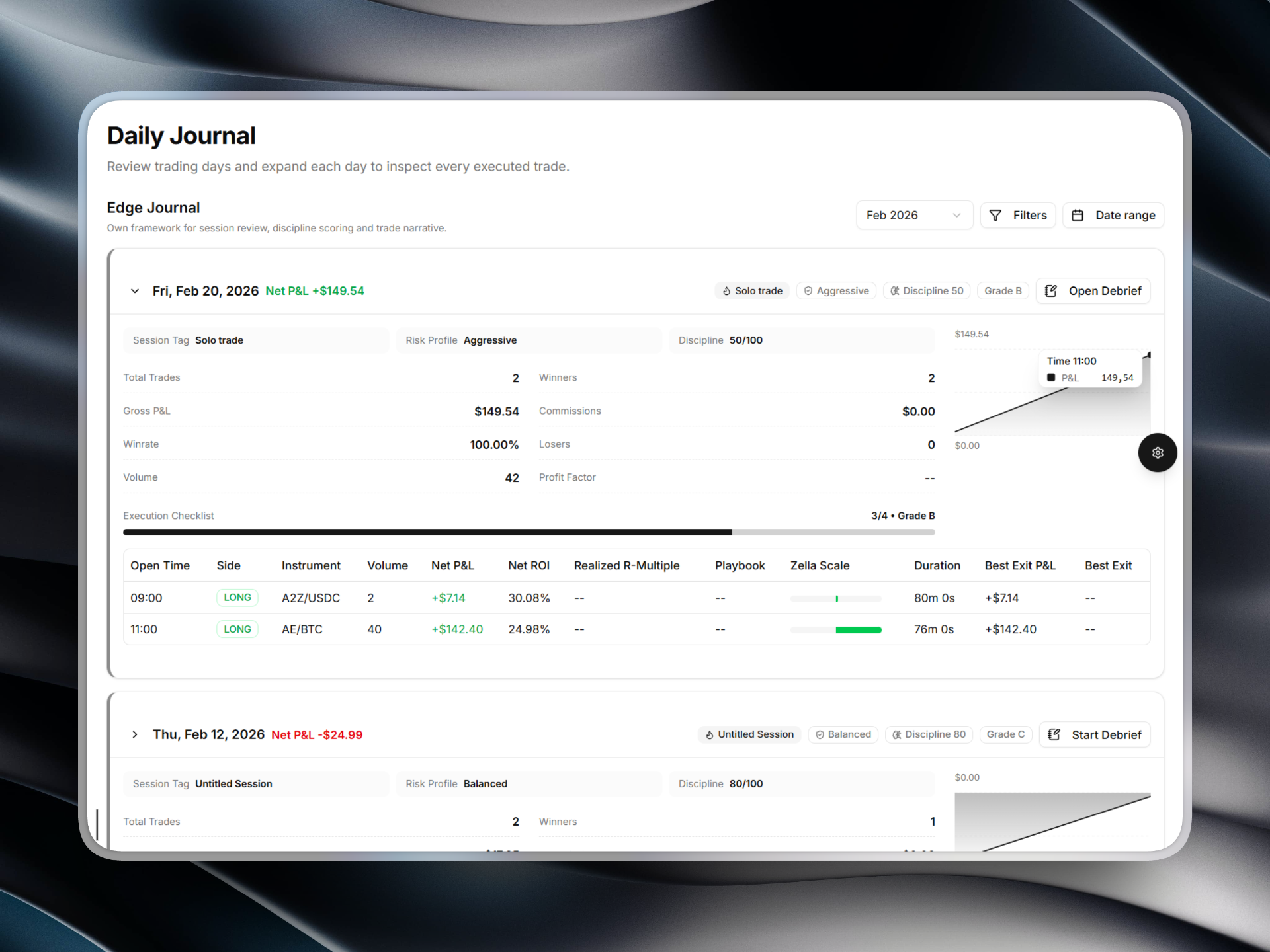 TradersCompanion - Screenshot 4 showing product features and functionality