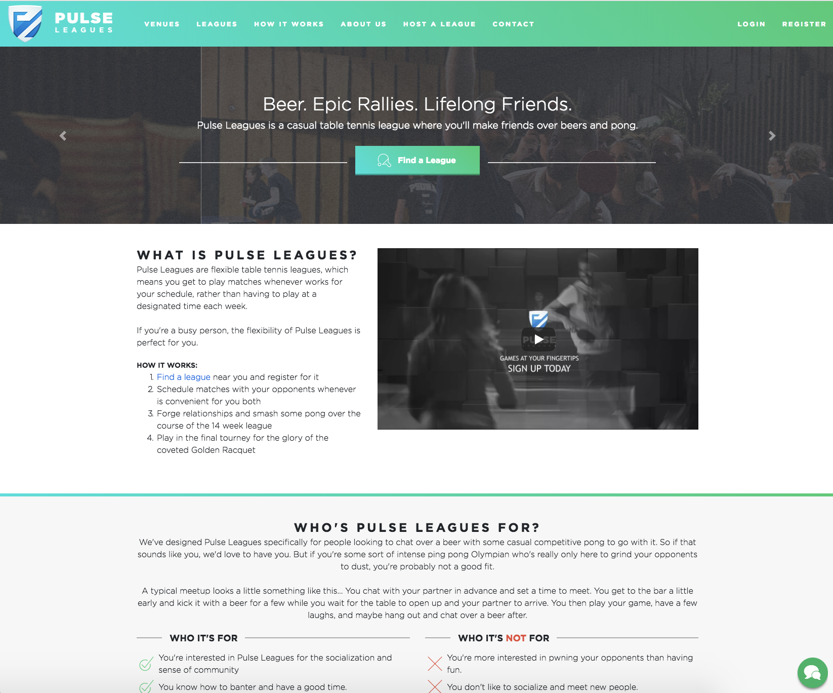 Pulse Leagues gallery image