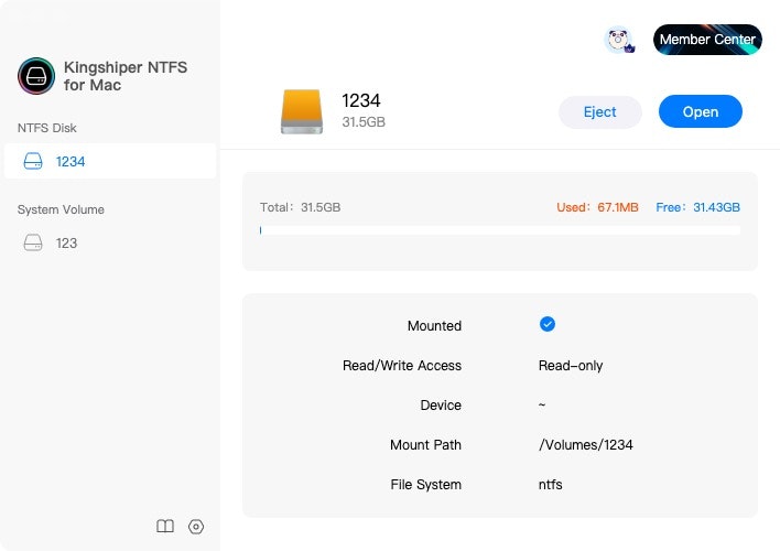 國王王NTFS - 幫助您輕鬆閱讀和編寫Mac上的NTF驅動器 media 1