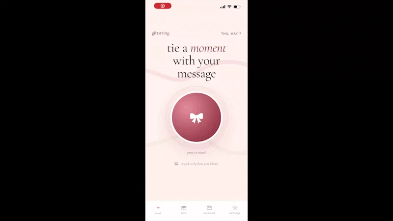 giftstring screenshot 1 (video preview)