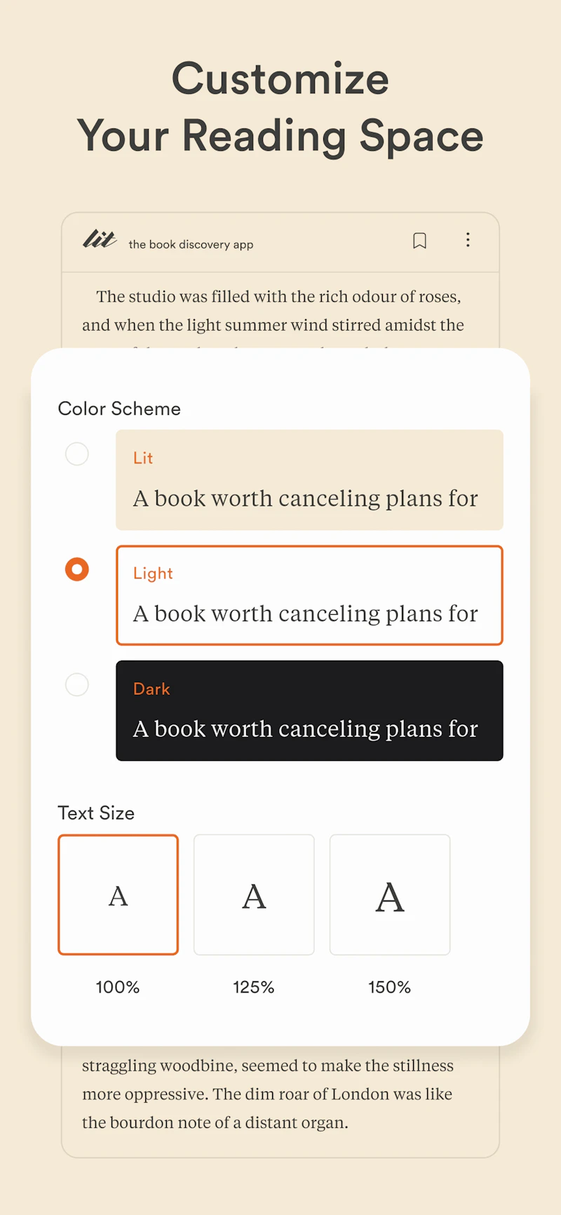 Lit — Blind Book Discovery screenshot 4