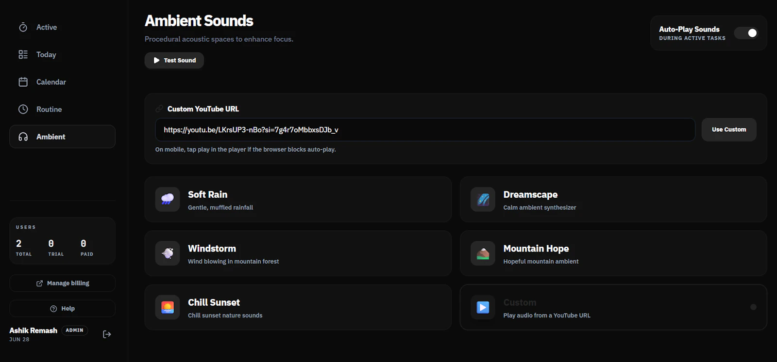 Ambient tracker screenshot 4