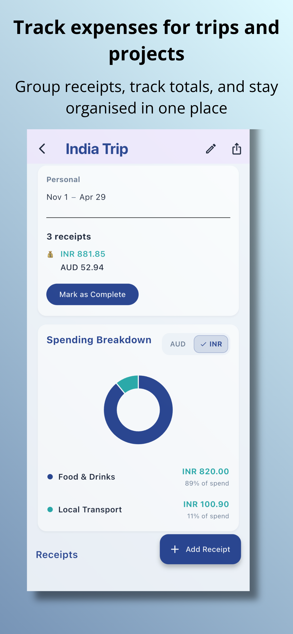 ReceiptNest gallery image