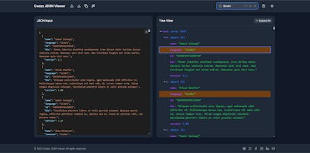 Codzz JSON Viewer gallery image