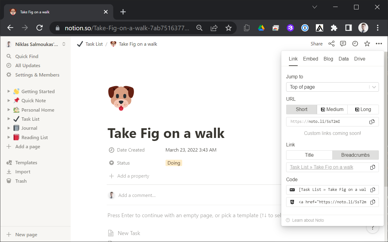 Noto Link gallery image