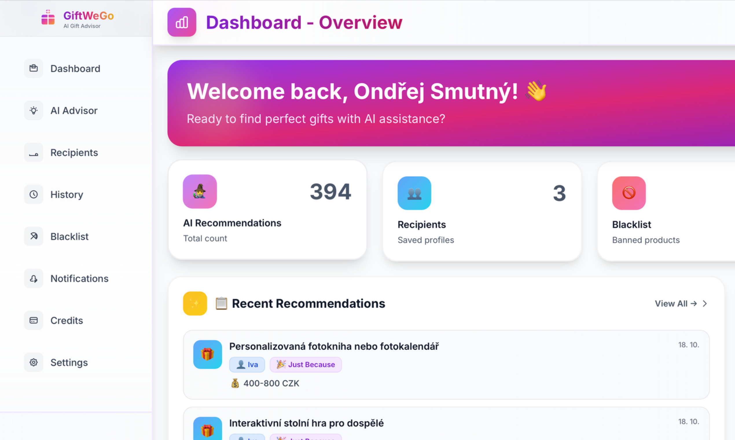 GiftWeGo gallery image