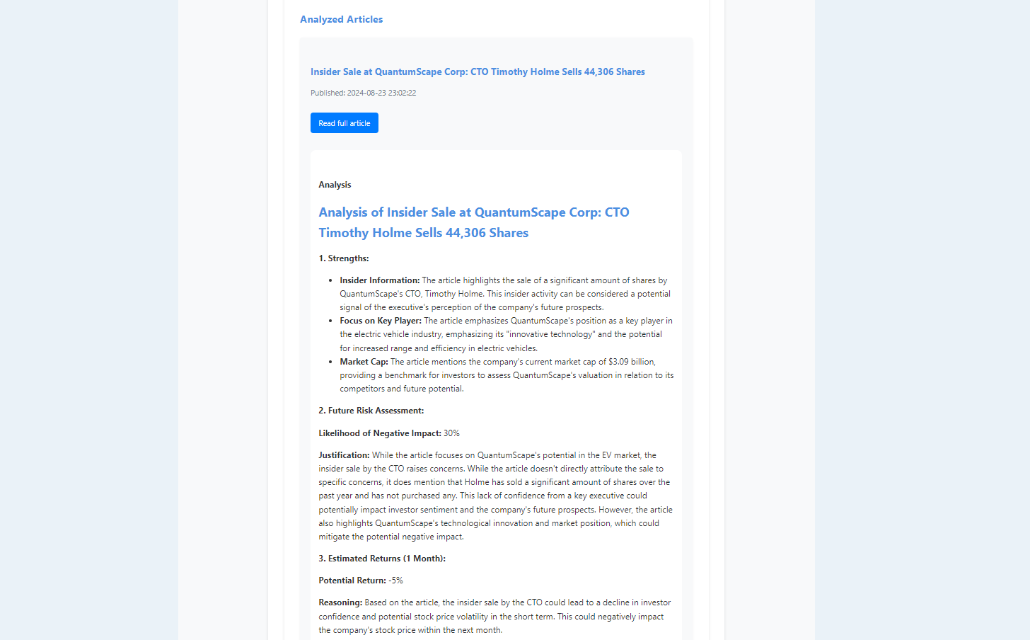 StockSense gallery image