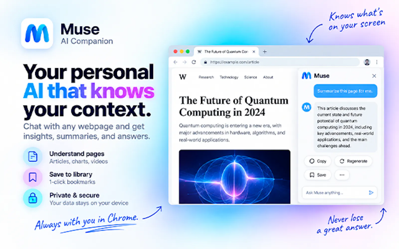 Muse AI Companion screenshot 5