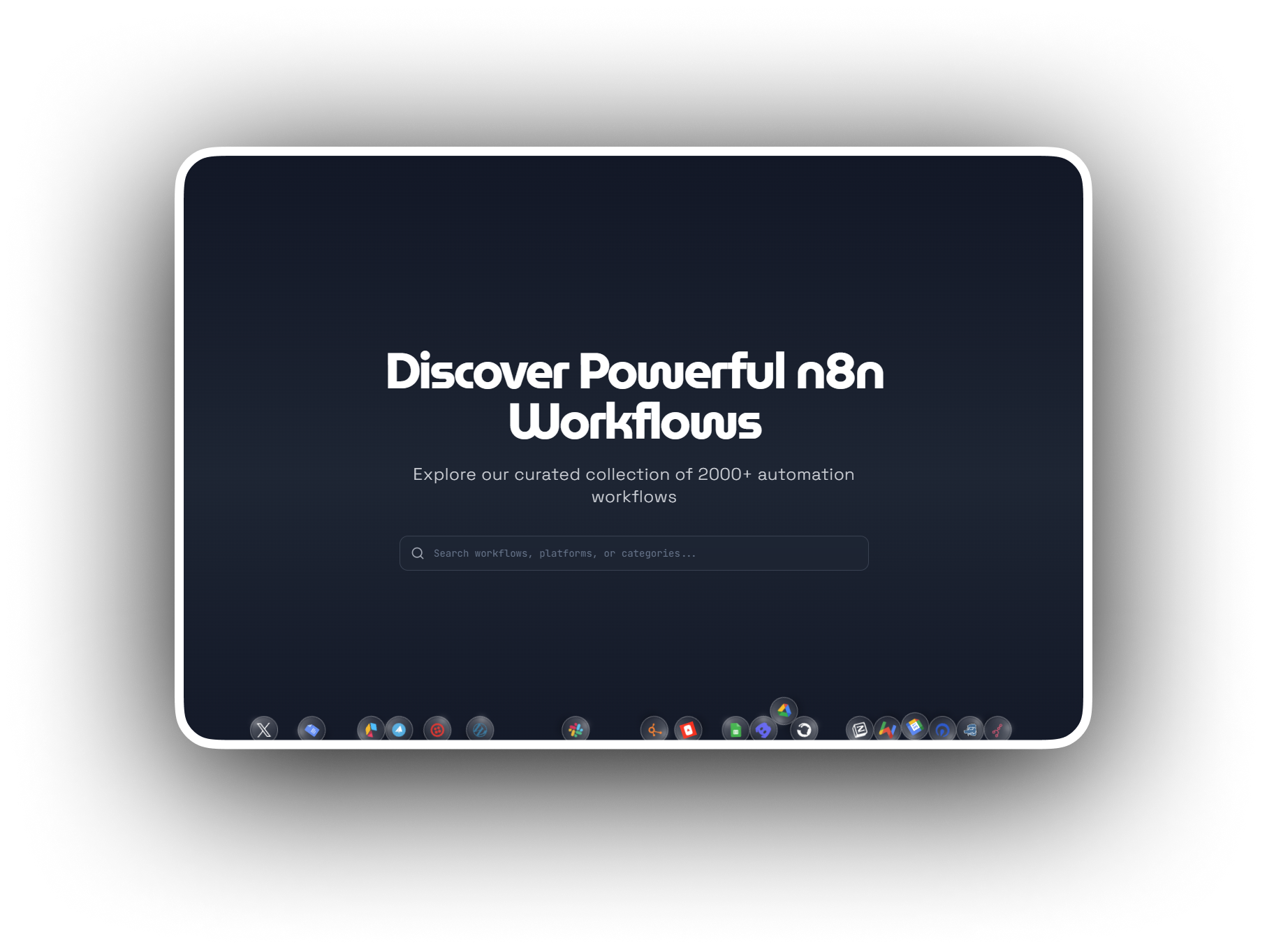 n8nflows - ค้นพบและนำเวิร์กโฟลว์ 2,000 N8N กลับมาใช้ใหม่ media 1