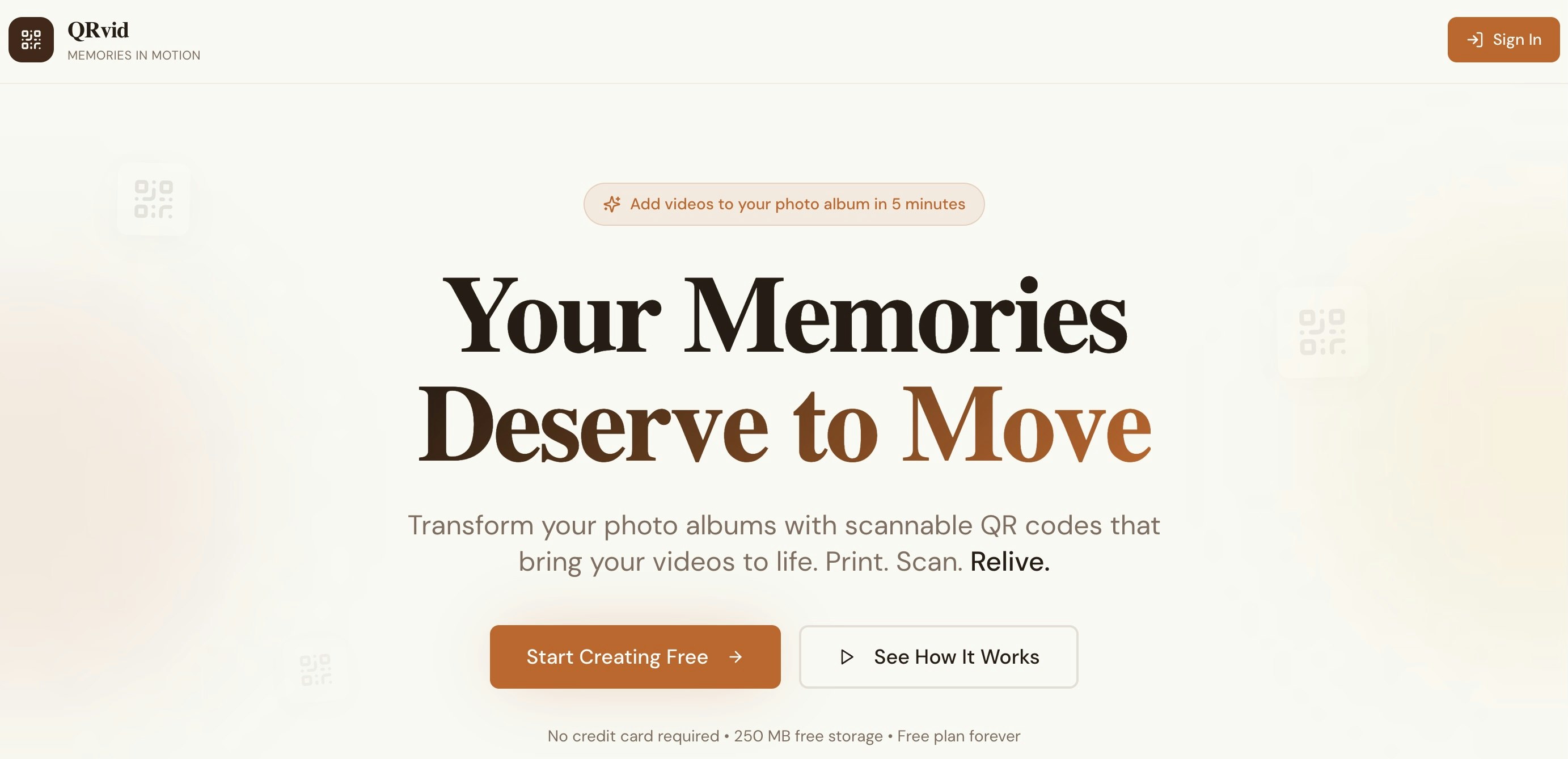QRVid.app  gallery image