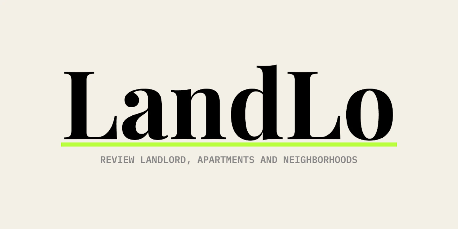LandLo — Real Reviews from Real Tenants. screenshot 2