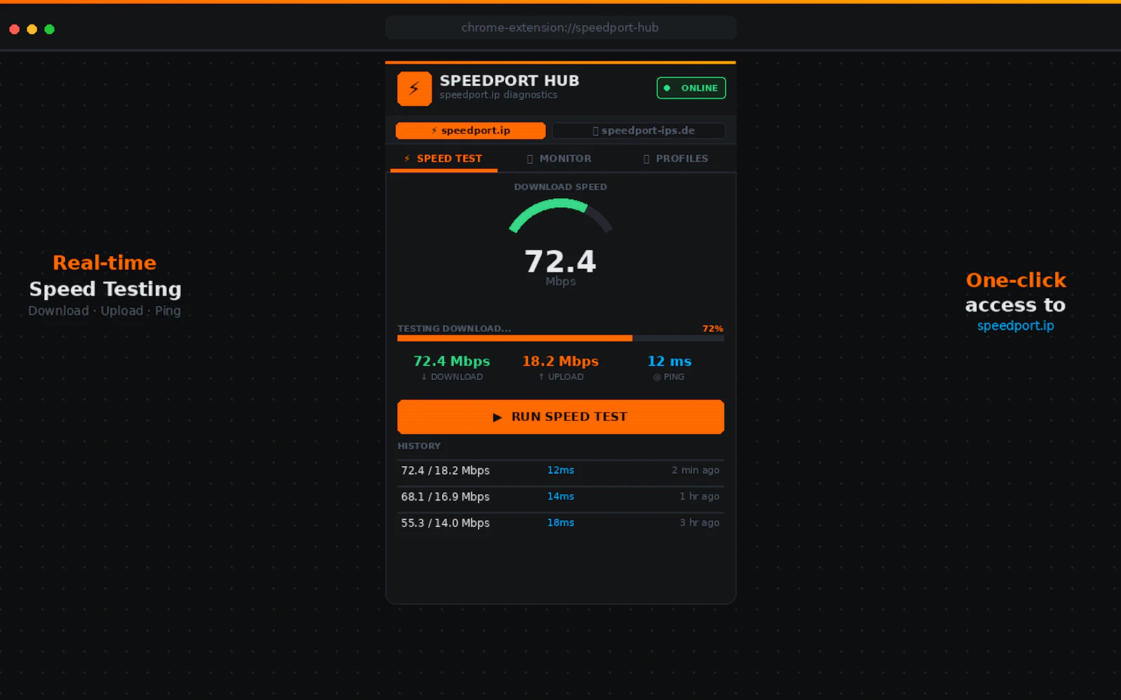 Speedport IP Finder screenshot 1