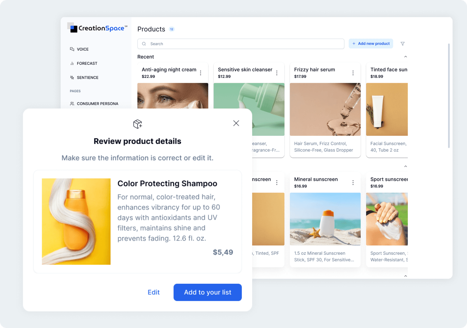 CreationSpace gallery image