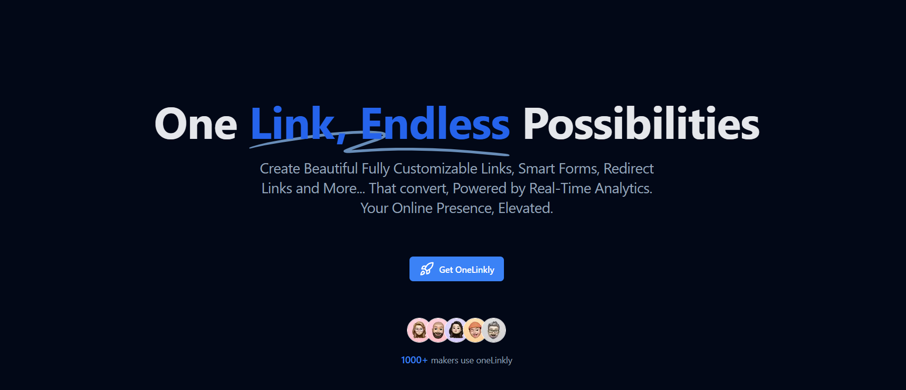 OneLinkly - One link, endless possibilities for creators media 1