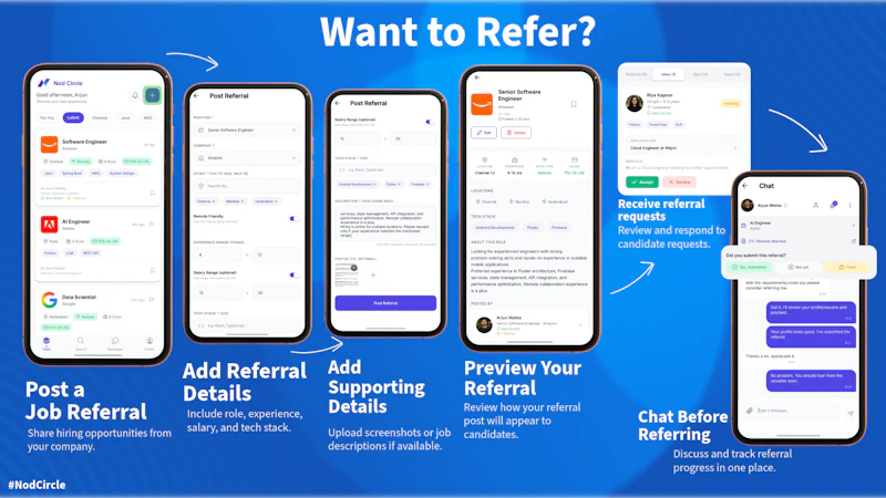 Nod Circle: Job Referrals screenshot 6