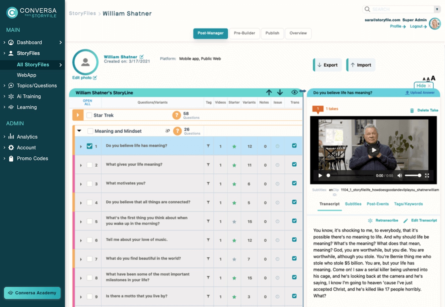 Conversa - Videos That Talk back media 3