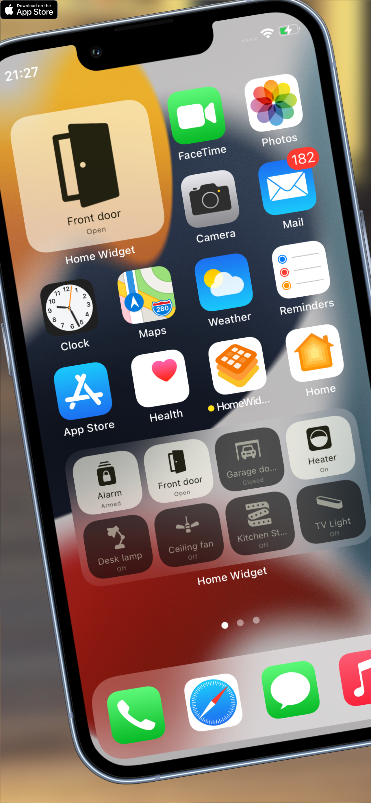Home Widget for HomeKit gallery image