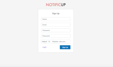 NotificUp - Web Push Notification - Beta gallery image