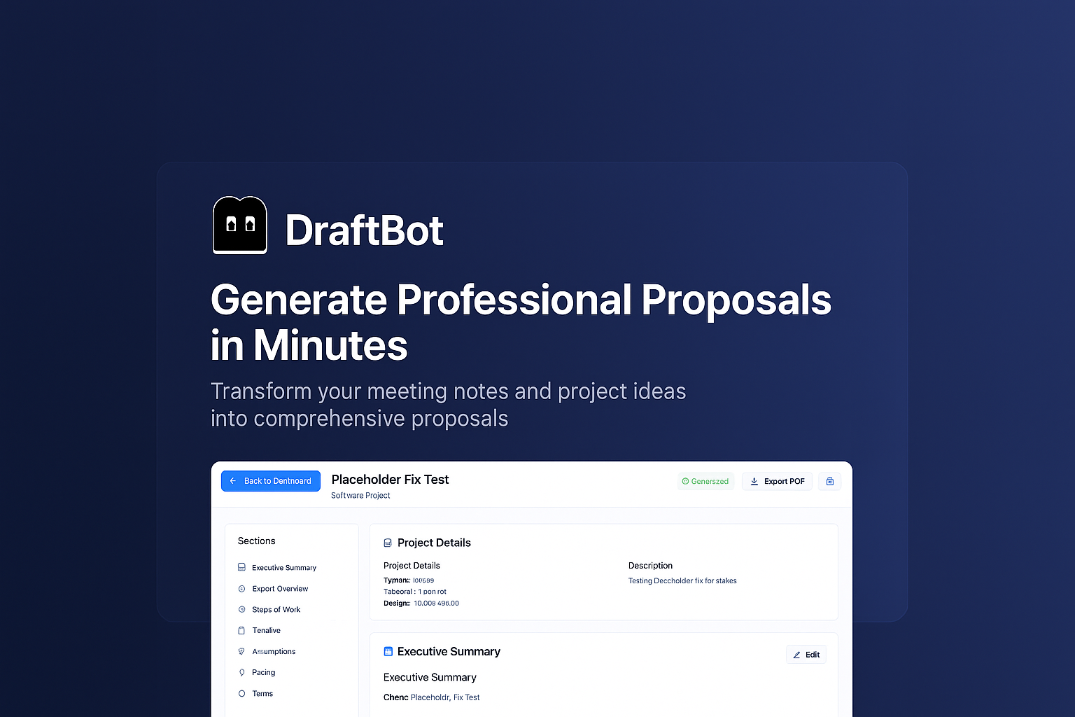 20. DraftBot