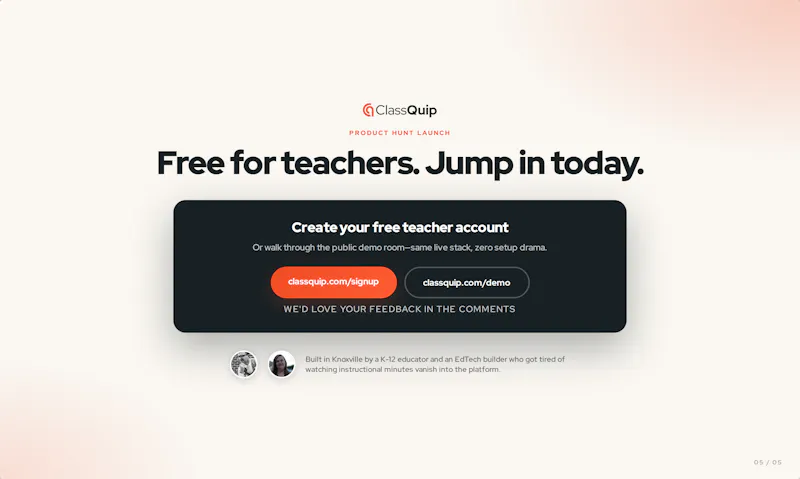 ClassQuip screenshot 6