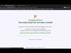Sales Script Generator by noCRM.io gallery image