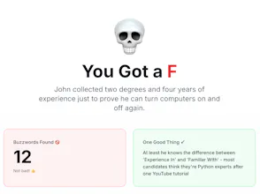 RoastMyProfile.io gallery image