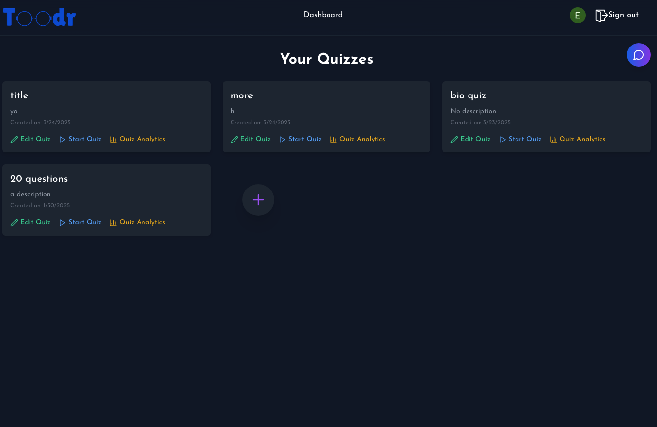 Mídia 2 de TOODR - Seu próprio tutor, apenas soletrou de maneira diferente.