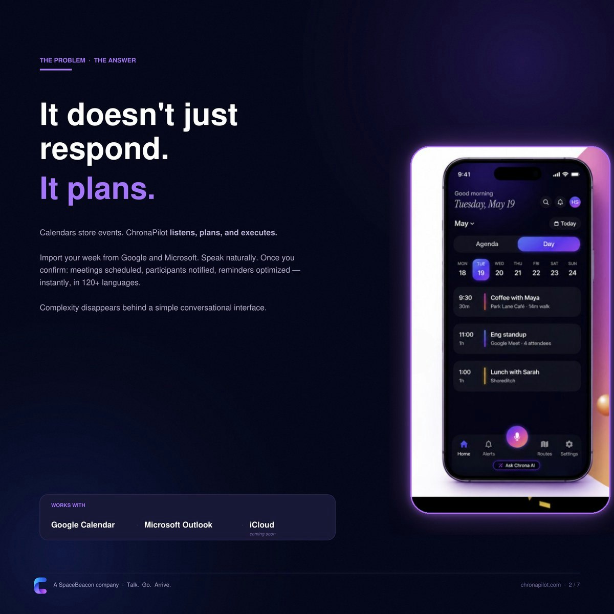 ChronaPilot — Never be late again. gallery image