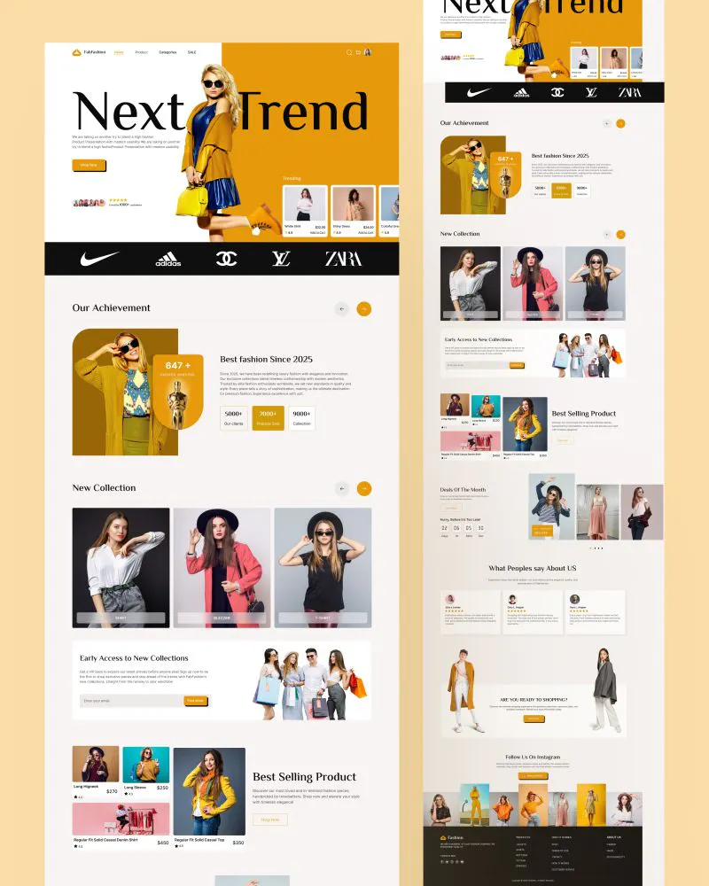 UI and UX designer product banner