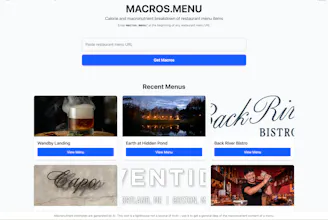Macros Menu gallery image