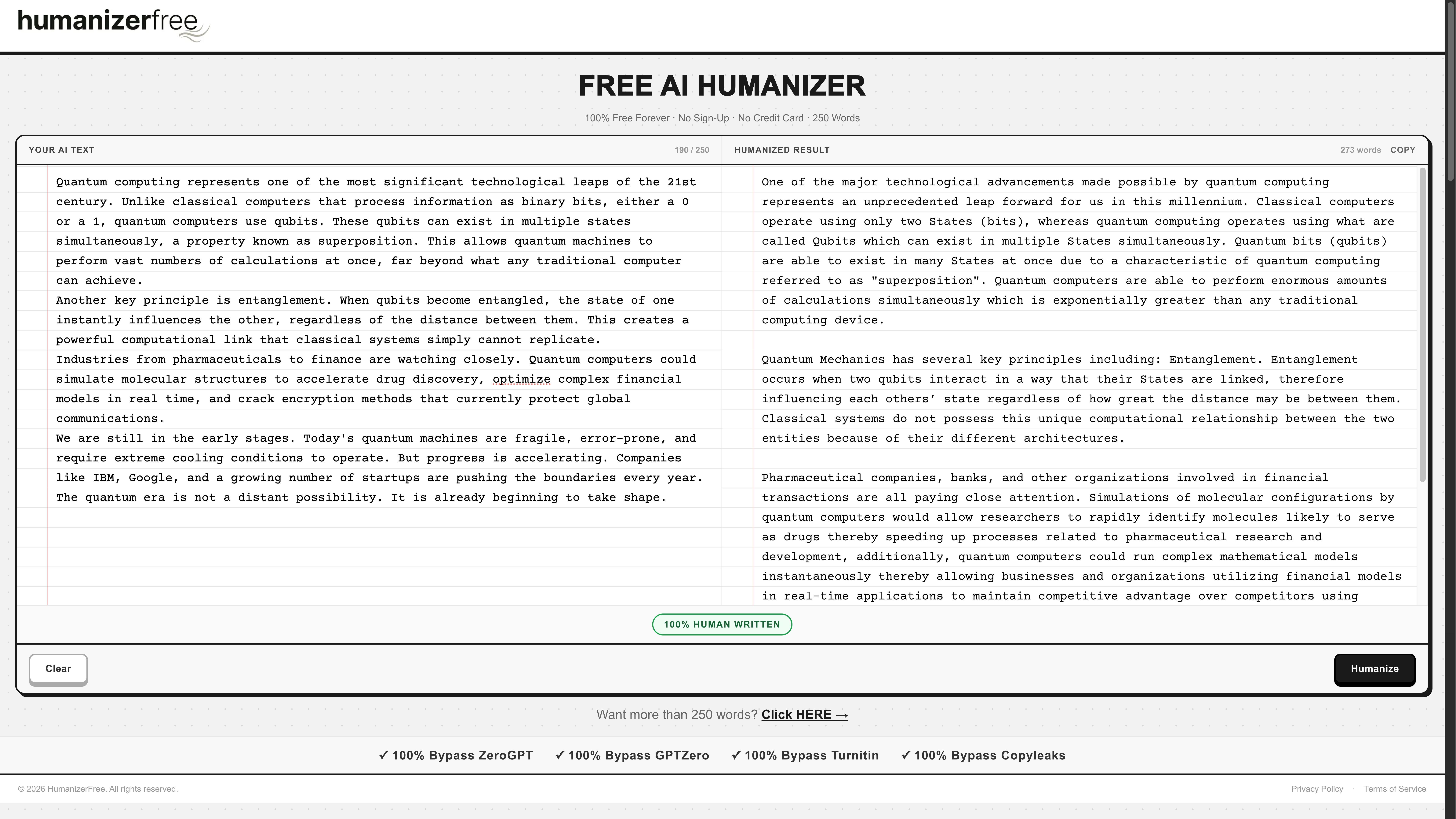 humanizerfree gallery image