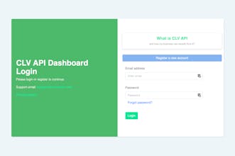 CLV API gallery image