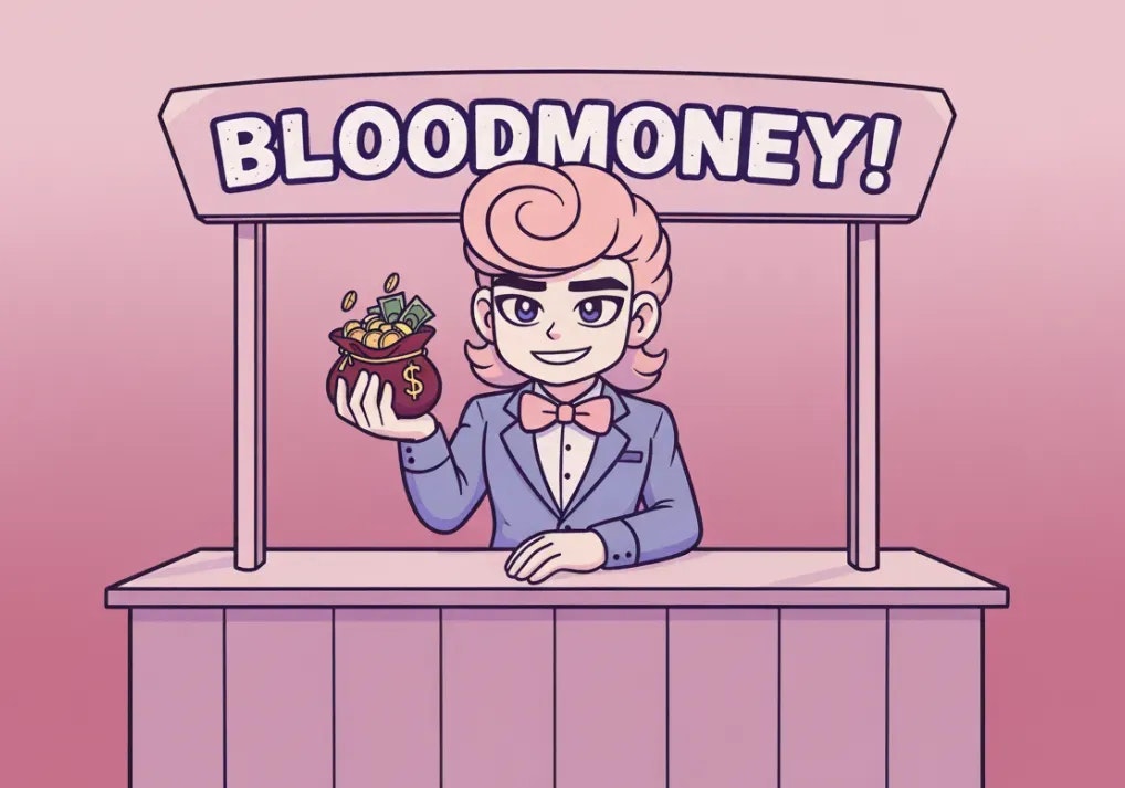 Média Aroneur de sang - Bloodmoney LoveMoney 1