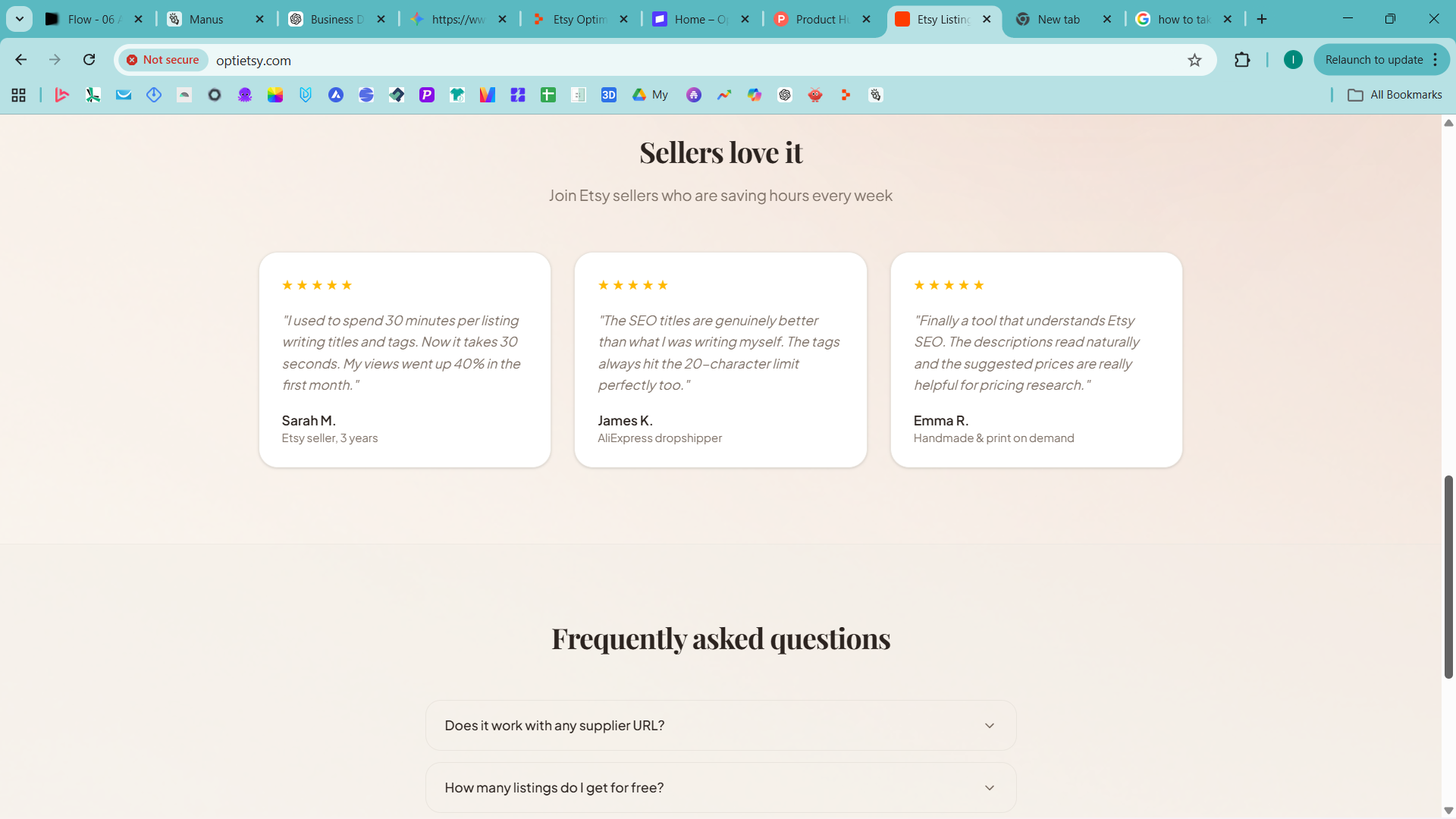 Etsy Listing Optimizer gallery image