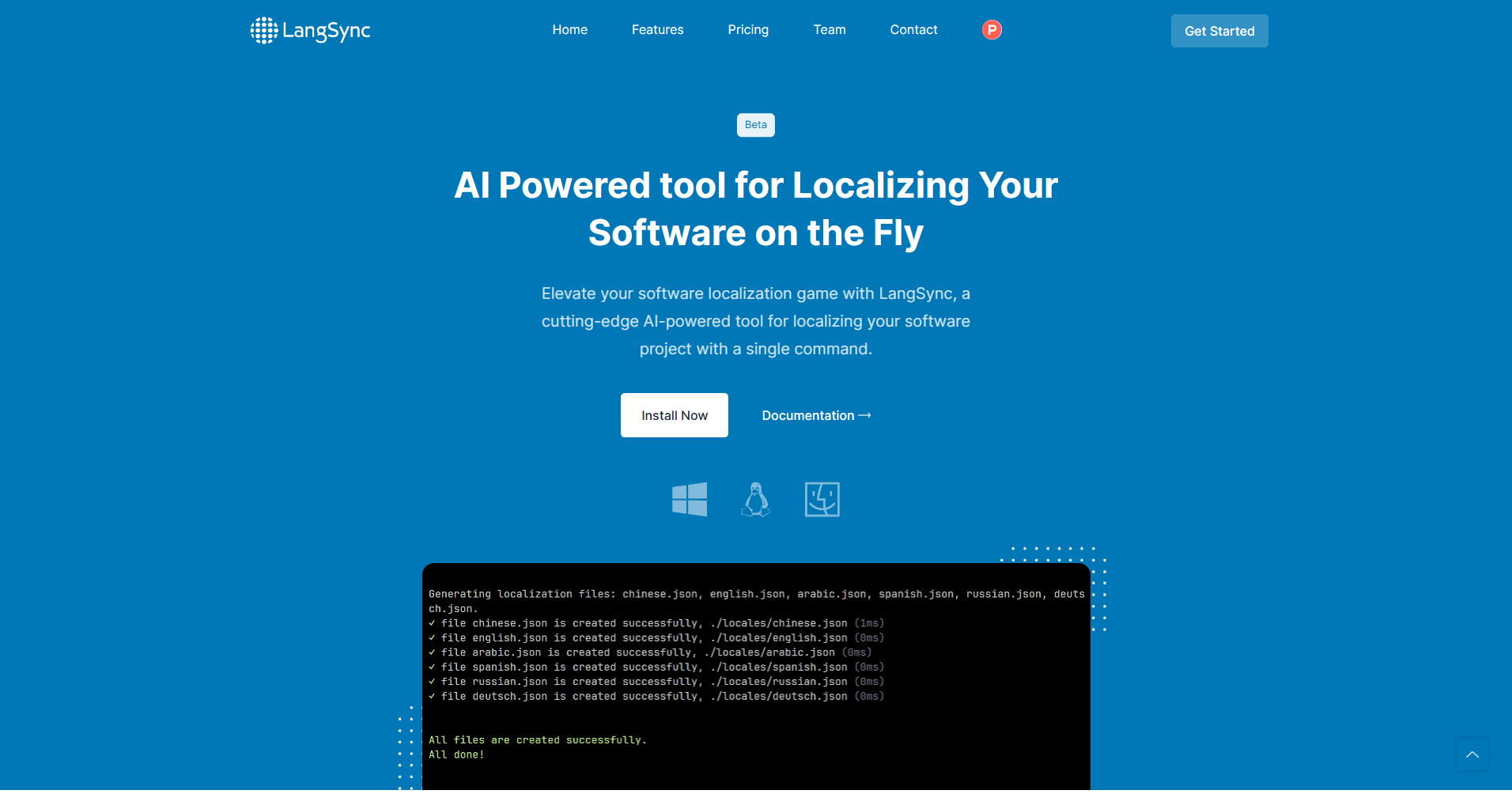 LangSync gallery image
