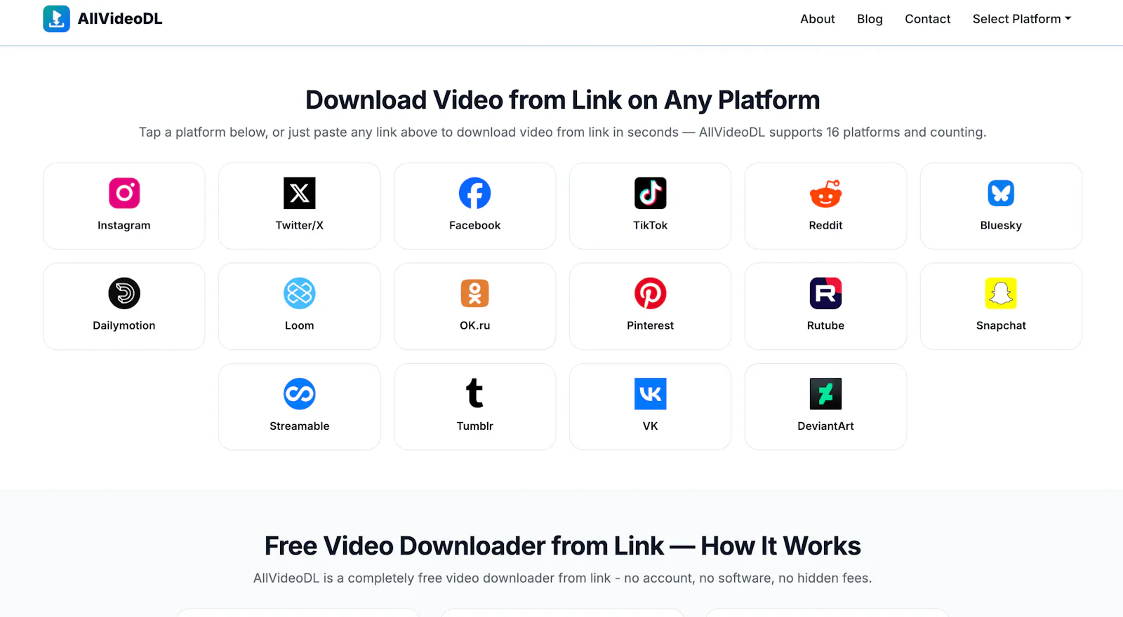 AllVideoDL screenshot 2