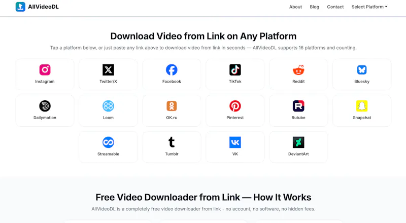 AllVideoDL screenshot 2