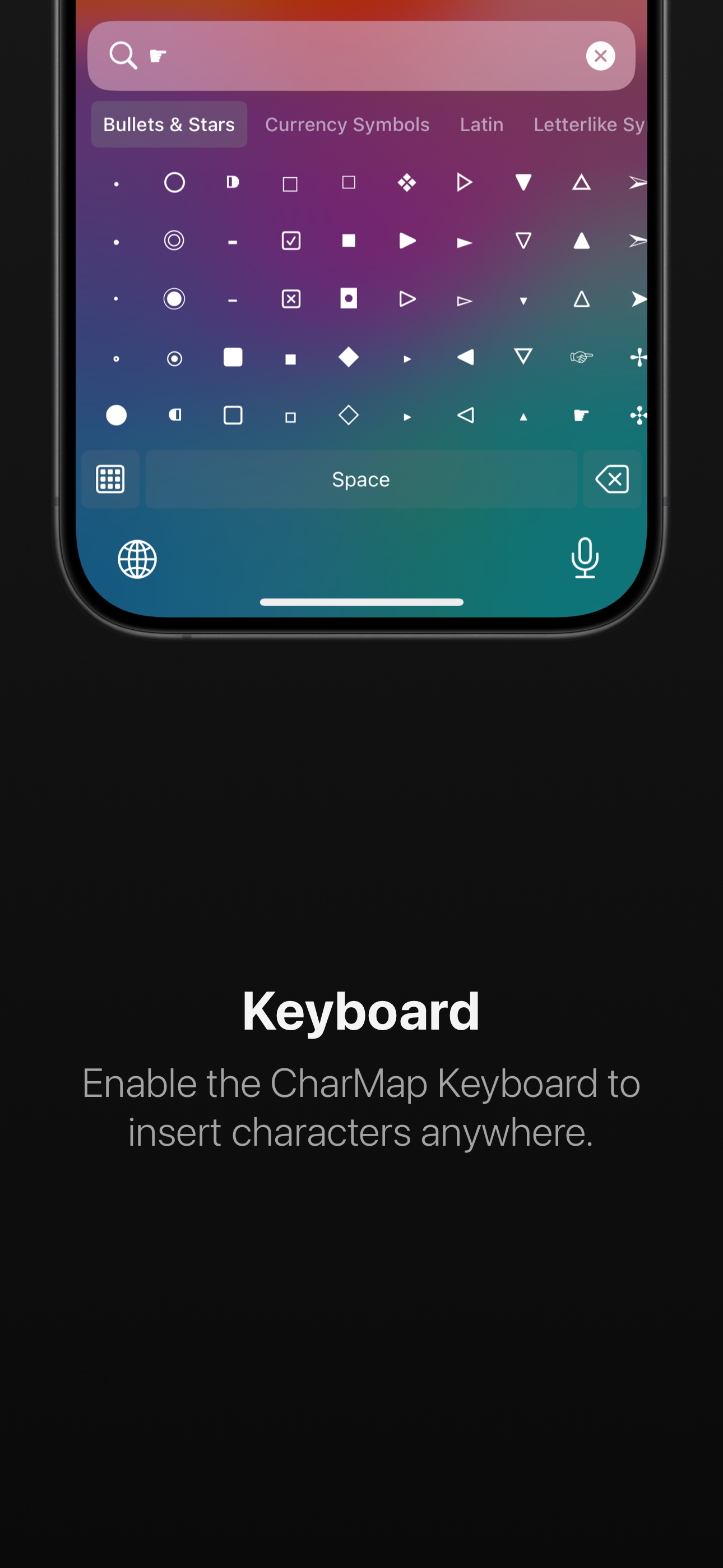 Mídia 4 de Charmap 4.0